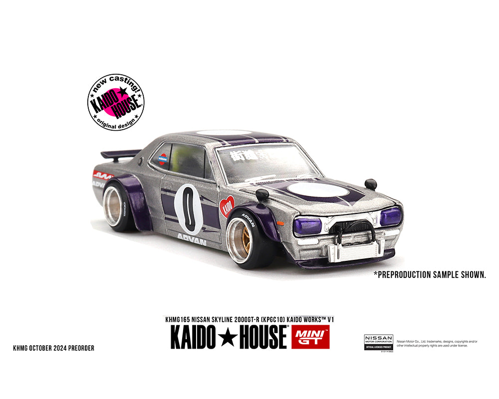 Mini GT Kaido House #165 Nisssan Skyline 2000 GT-R| House of