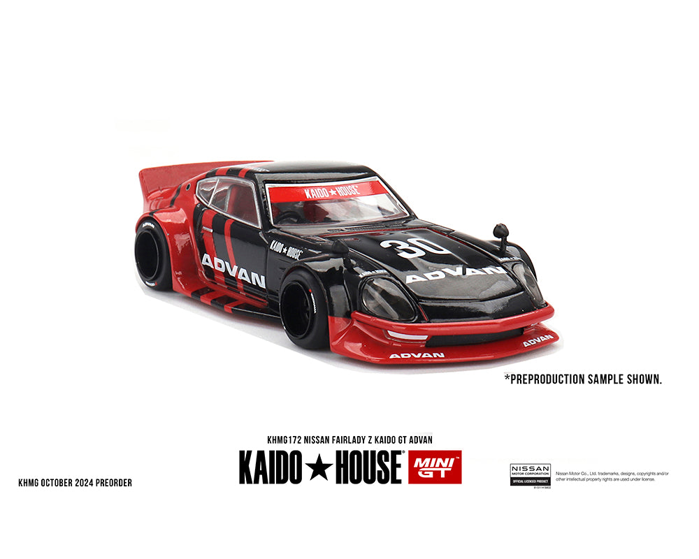 Mini GT Kaido House #172 Fairlady Z Kaido GT Advan| House of Cars