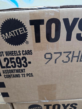 2026 Hot Wheels Basic L2593-973H FACTORY SEALED CASE 72 CT. DOUBLE BOXED