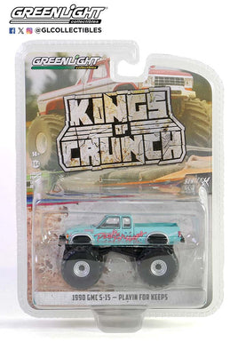 GreenLight Kings of Crunch Series 14 1990 GMC 5-15 "Playin For Keeps"