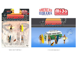 American Diorama M&J Exclusive Hang Loose Figure Set 1/64 Scale