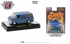 M2 Machines Auto Trucks HS47 Squarebody Syndicate Smoke Box '73 Chevy Van