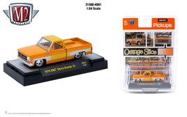 M2 Machines HS61 1976 GMC Sierra Grande 15 "Orange Slice"