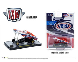 M2 Machines Hobby Release NHRA 1969 Ford Mustang Funny Car 75 anniversary HS66