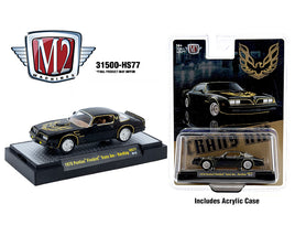 M2 1978 Pontiac Firebird Trans Am Special Edition 32500-HS77 Black