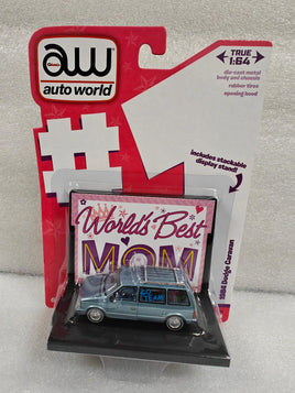 Auto World 1984 Dodge Caravan Worlds Best Mom AWAC0017
