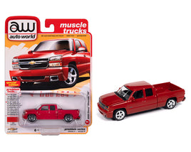 Auto World Release 4B Muscle Trucks 2006 Chevy Silverado SS Red