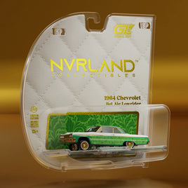 Nvrland Diamond Stance '64 Chevy Bel Air Lowrider Green Velvet