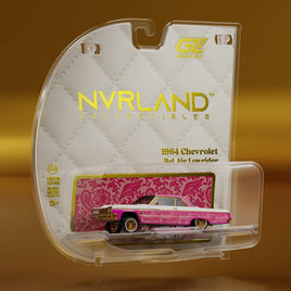 Nvrland Diamond Stance '64 Chevy Bel Air Lowrider Rose Velvet