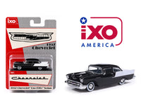 IXO  1/64 1957 Chevrolet One-Fifty Sedan Black/White, New in the package.