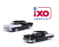 IXO  1/64 1957 Chevrolet One-Fifty Sedan Black/White, New in the package.