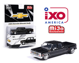 IXO  1/64 1980 Chevrolet Silverado Dually IAPR1013 Black, New in the package.