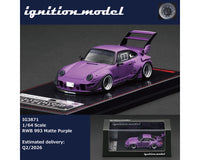 Ignition Model Porsche RWB 993 Matte Purple 3871.