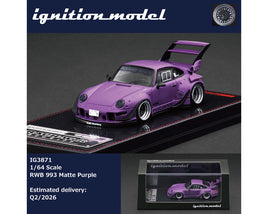 Ignition Model Porsche RWB 993 Matte Purple 3871.