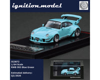 Ignition Model Porsche RWB 993 Blue Green 3872.