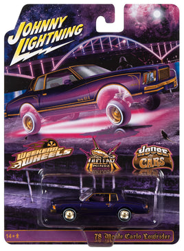 Johnny Lightning 2023 Weekend Of Wheels '78 Monte Carlo Lowrider
