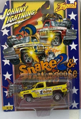 Johnny Lightning 2023 House of Cars Snake & Mongoose Silverado Zinger