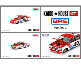 Mini GT Kaido House #005 Datsun 510 Pro Street BRE #46 V12