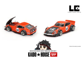 Mini GT Kaido House #100 Nissan Fairlady Z "Orange Bang" Larry Chen