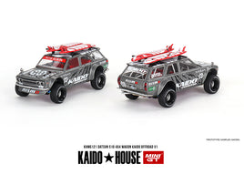 Mini GT Kaido House #121 Datsun 510 4x4 Wagon