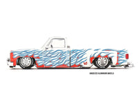 Mini GT Kaido House #157 Chevrolet Silverado Dually "On Fire"