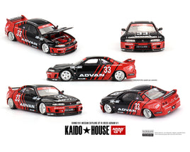 Mini GT Kaido House #191 Nissan Skyline (R33) Kaido Works Advan