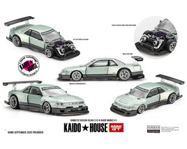 Mini GT Kaido House #232 Nisssan silvia S13-R Kaido Works V1