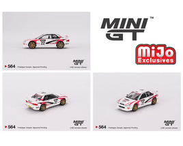 TSM Mini GT M&J Exclusive 564 Subaru Impreza WRC98 #22 '99 Rally Tour De Corse