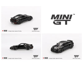 Mini GT #958 Porsche 911 Dakar Black
