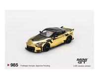 TSM Mini GT #985 Nissan Z Veilside FFZ400 "Gold Chrome"