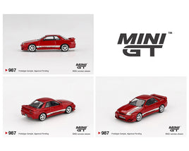 Mini GT #987 Nissan Skyline (R32) VeilSide Combat C-1 "Gem Red"