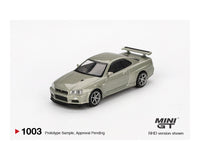 Mini GT #1003 Nissan Skyline GT-R (R34) V Spec II Nur