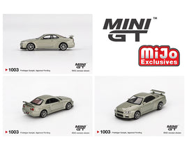 Mini GT #1003 Nissan Skyline GT-R (R34) V Spec II Nur