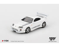 Mini GT #1104 Toyota GR Supra Veilside Combat V-1, White.