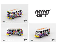 TSM Mini GT #1191 Volkswagen T1 Microbus Mizu Design  All metal body & chassis, opening hood w/detailed engine.