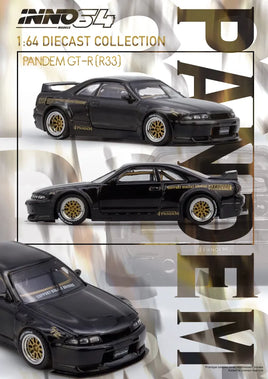 INNO64 2026 Diecast Nissan "Pandem/Rocket Bunny" GT-R (BCNR33)