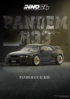 INNO64 2026 Diecast Nissan "Pandem/Rocket Bunny" GT-R (BCNR33)