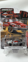 Greenlight 2024 Las Vegas Super Con '92 Ford Mustang Drag Car "Raging Bull" RAW CHASE