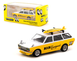 Tarmac Global 64 Datsun Bluebird 510 Wagon MOON Equipped w/Surfboard