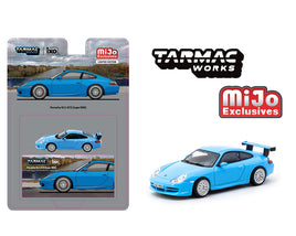 Tarmac Mijo Exclusives Blue Porche 911 GT3 Type 996