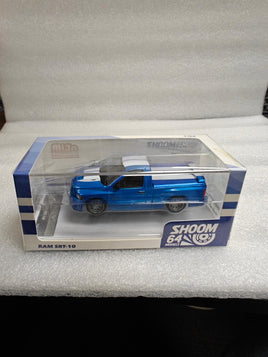SHOOM64 1:64 2003 Dodge Ram SRT-10 Pickup – Electric Blue